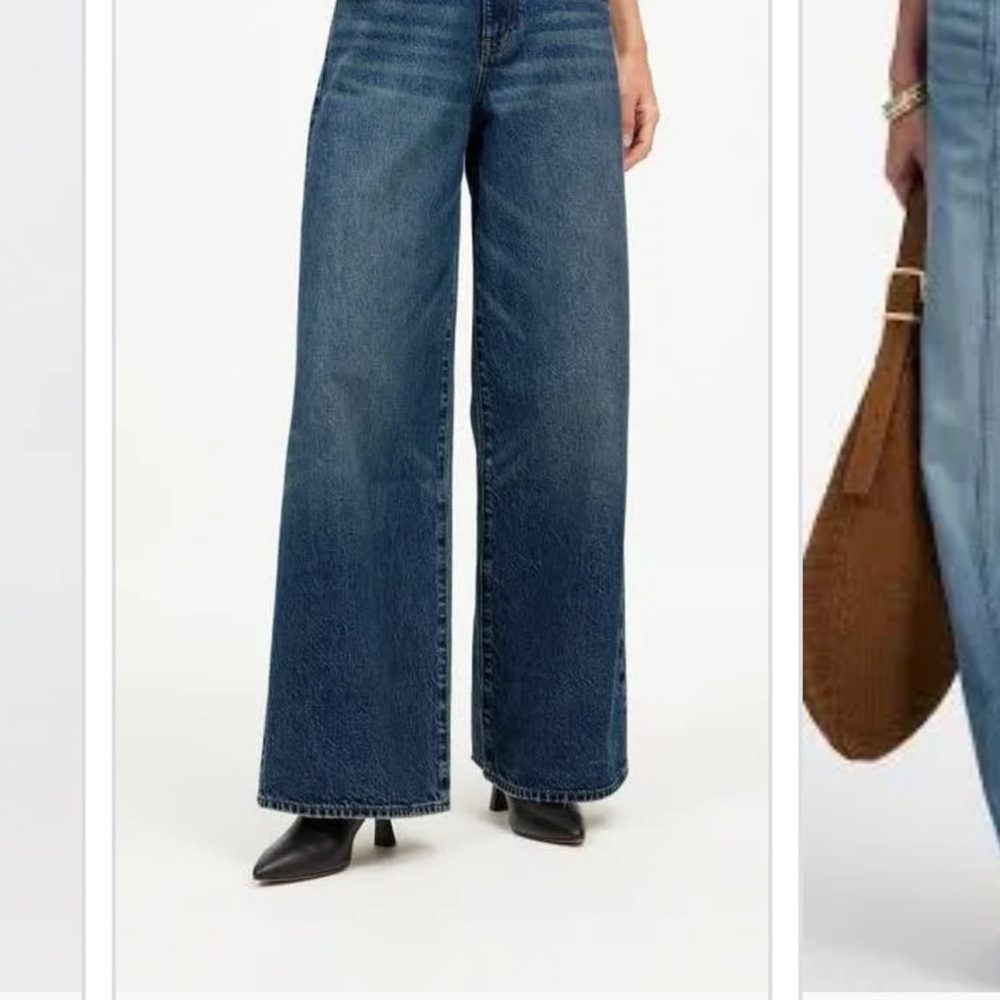 Madewell Dark Blue Flare Jeans
